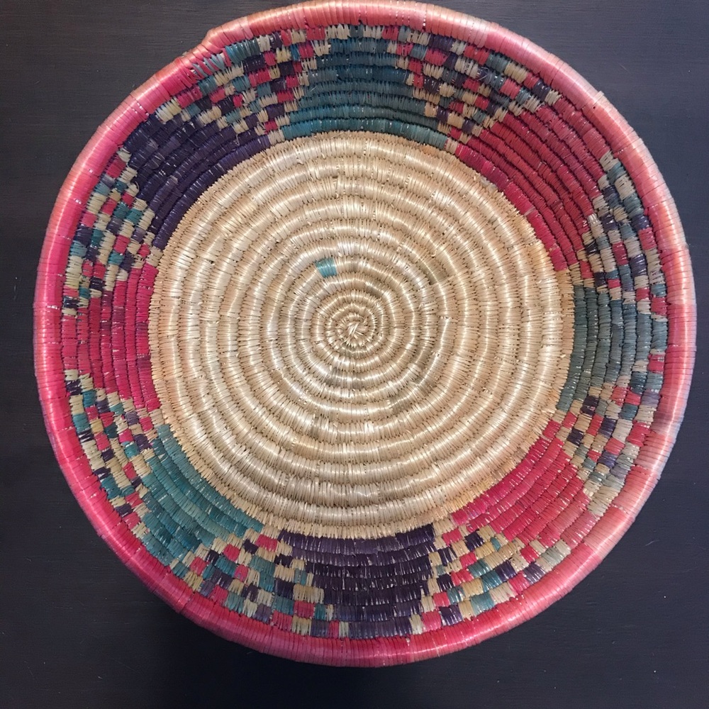 🔥 3 FOR $20 SALE! Boho wicker straw wall basket decor